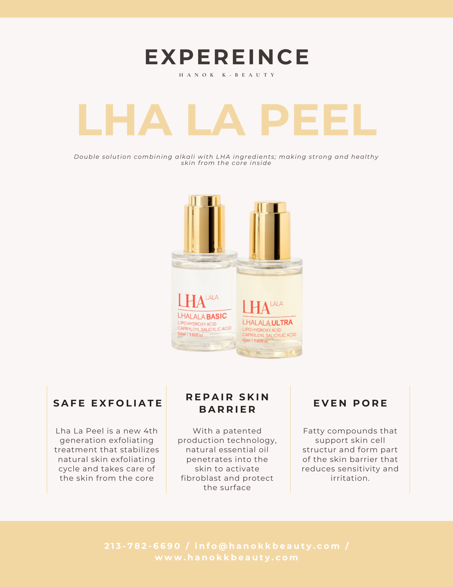 Premium Add-On's for Facials — HANOK K-Beauty